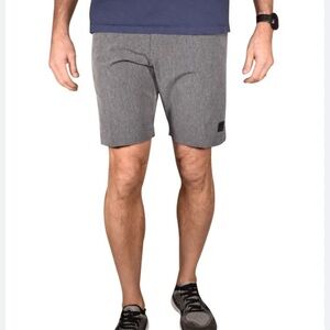 Vintage 1946 Slub Print Gurkha Flat Front Shorts Mens Size 38 Gray